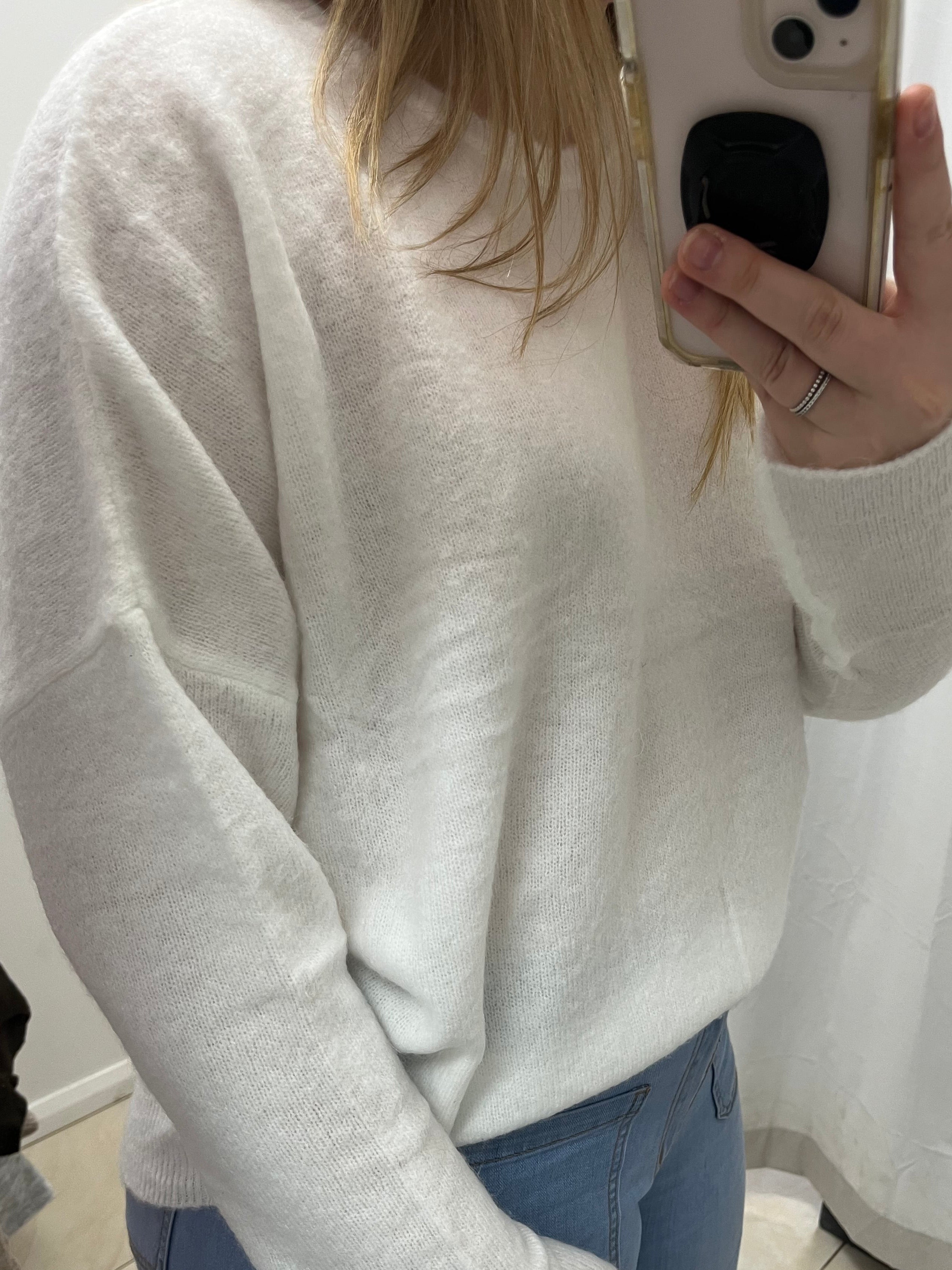 Guada knit white