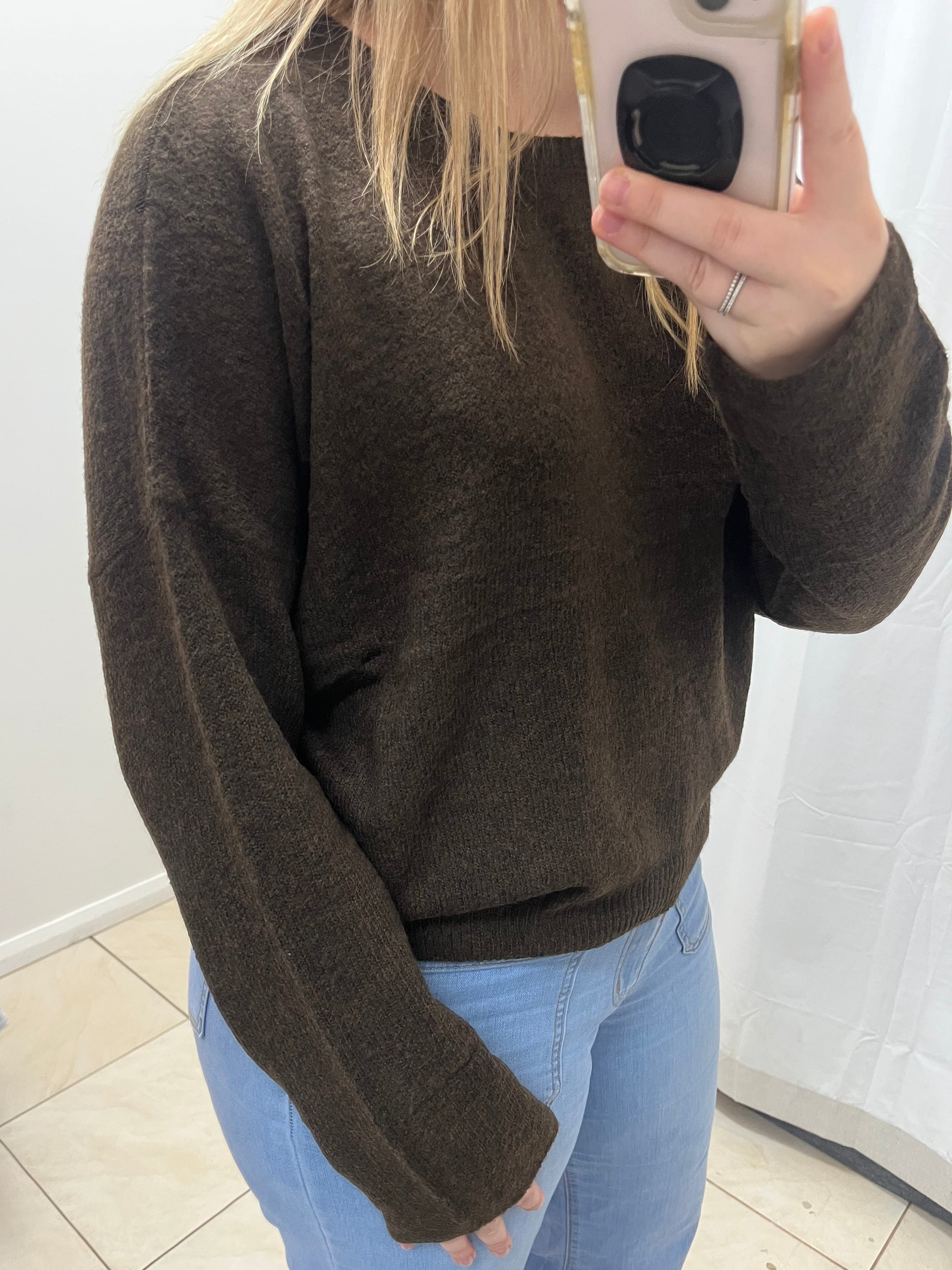Guada knit chocolate