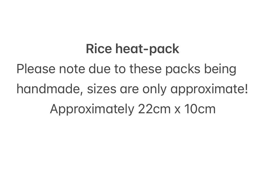 Therapy rice pack