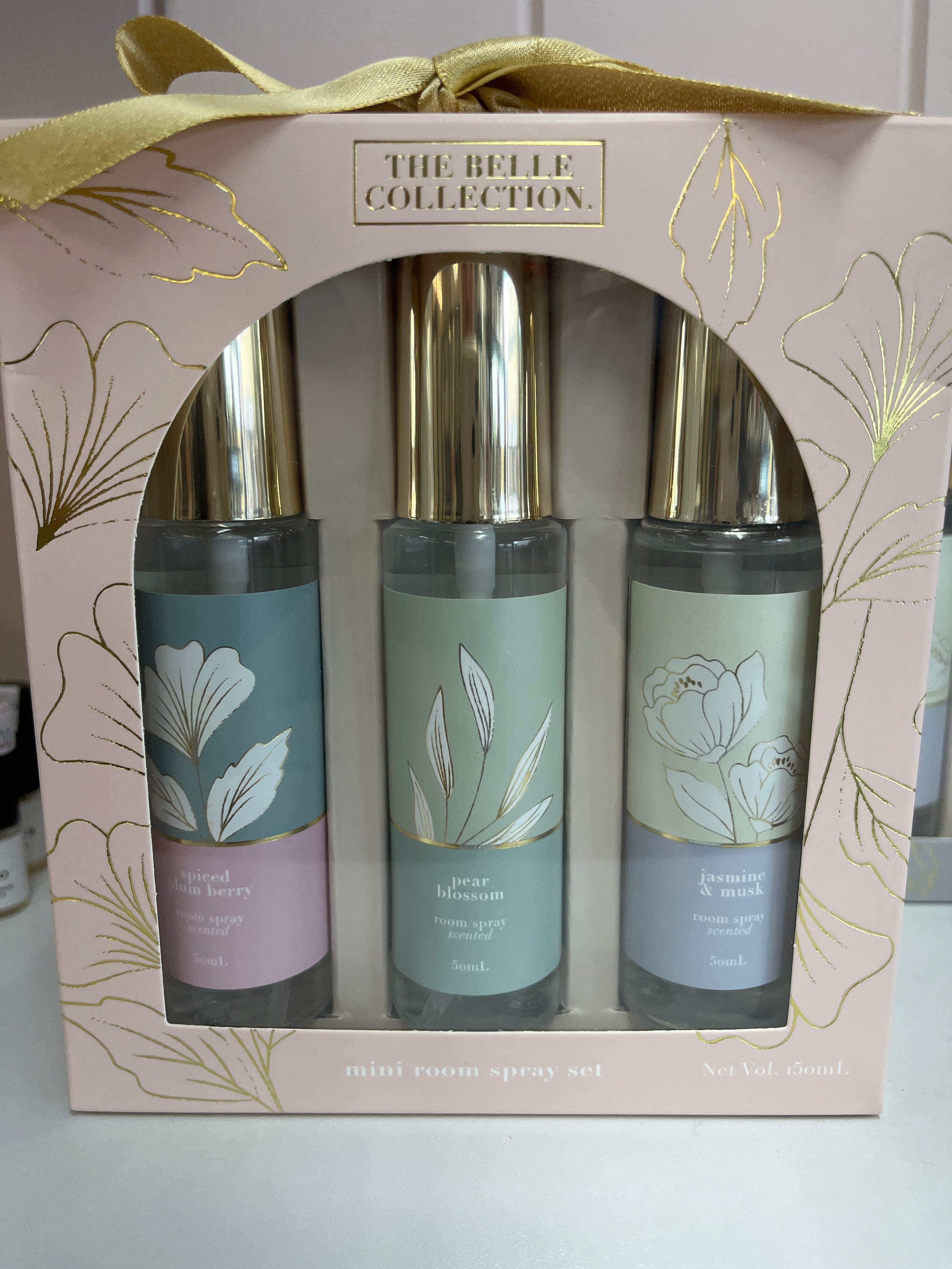 50ml room spray set - pink