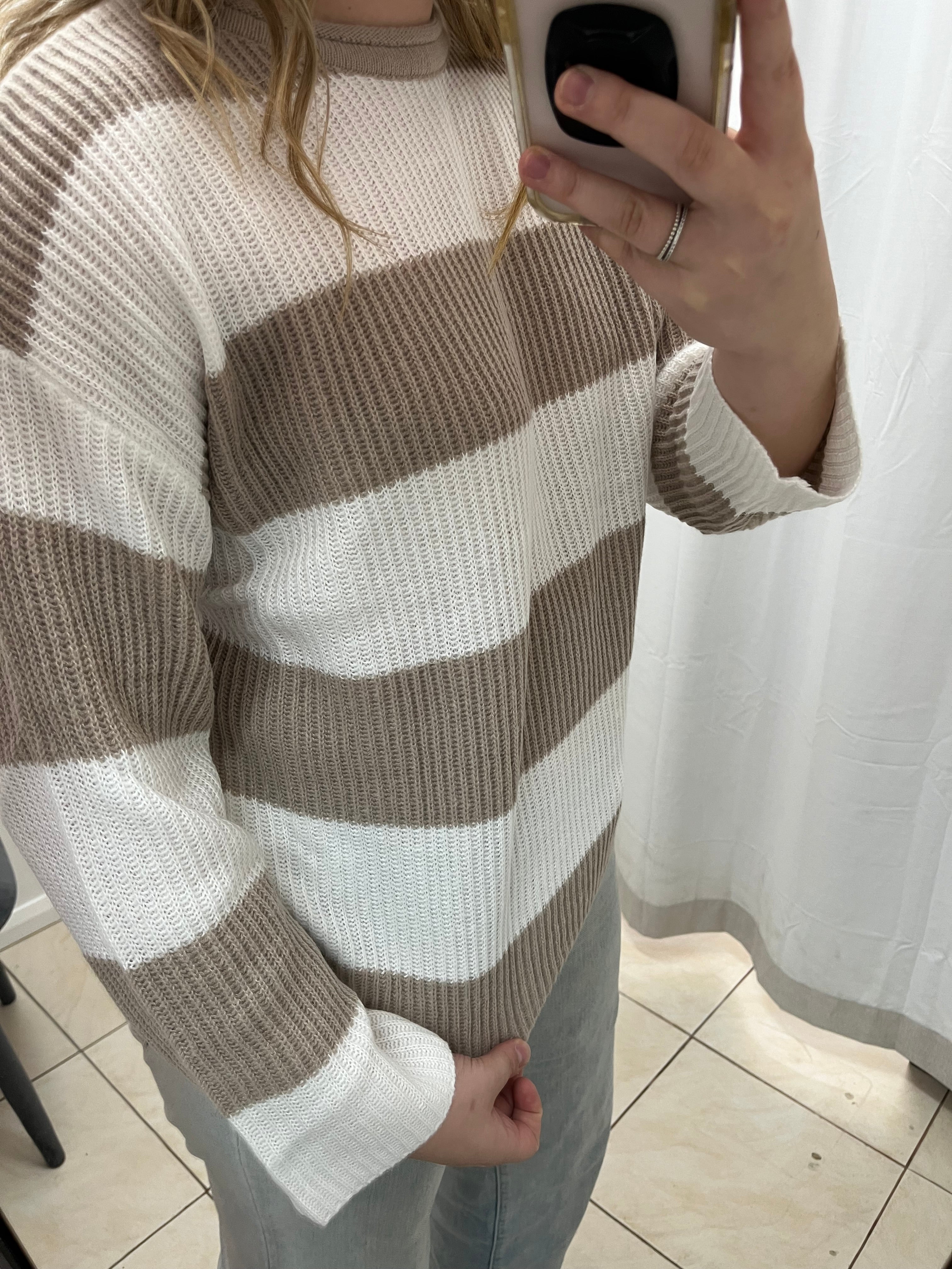 Stripe knit