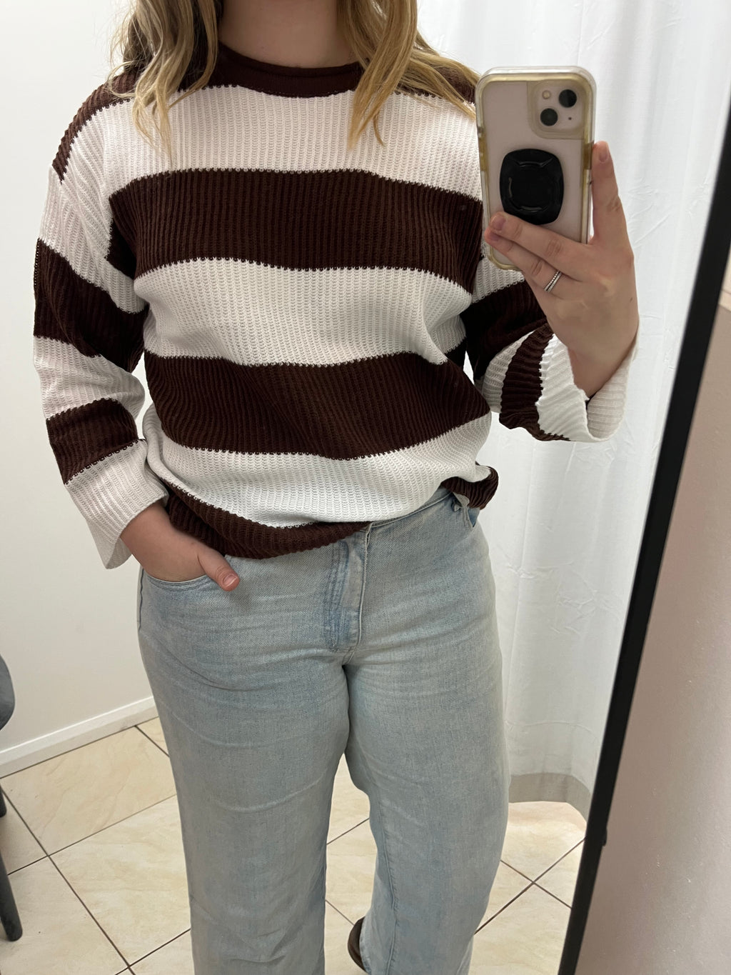 Stripe knit