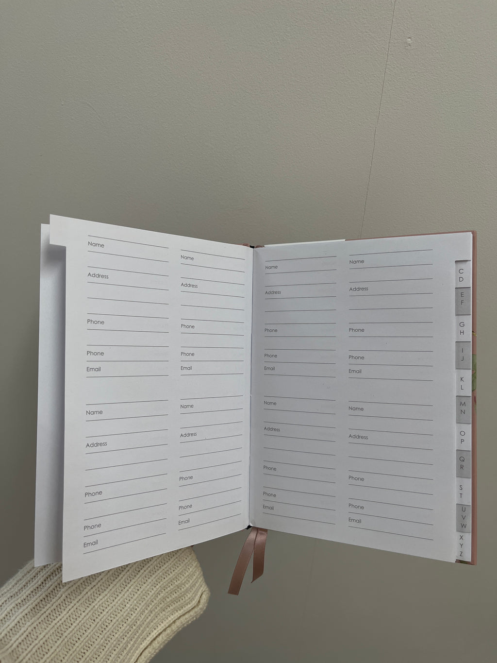 Address book