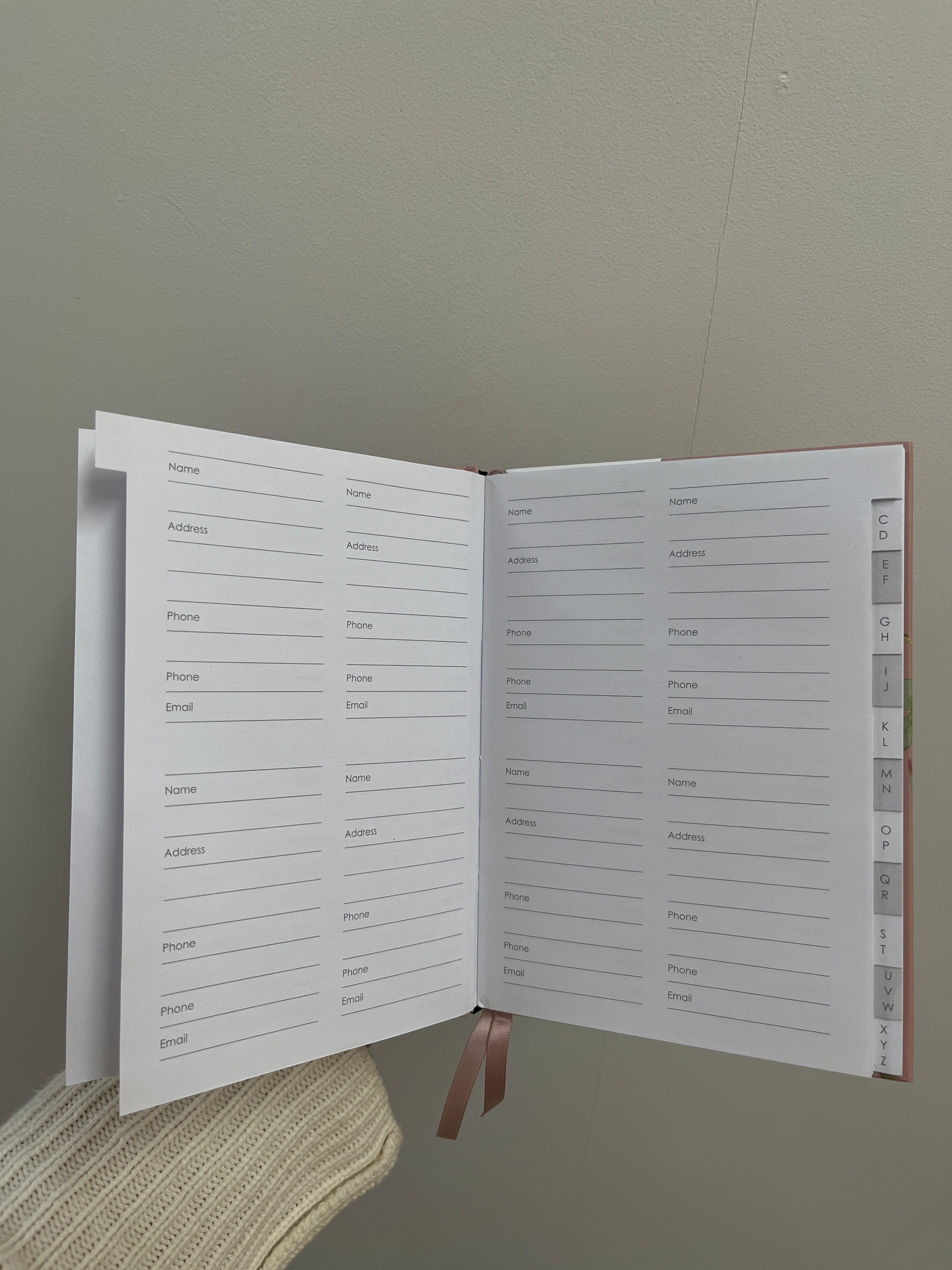 Address book