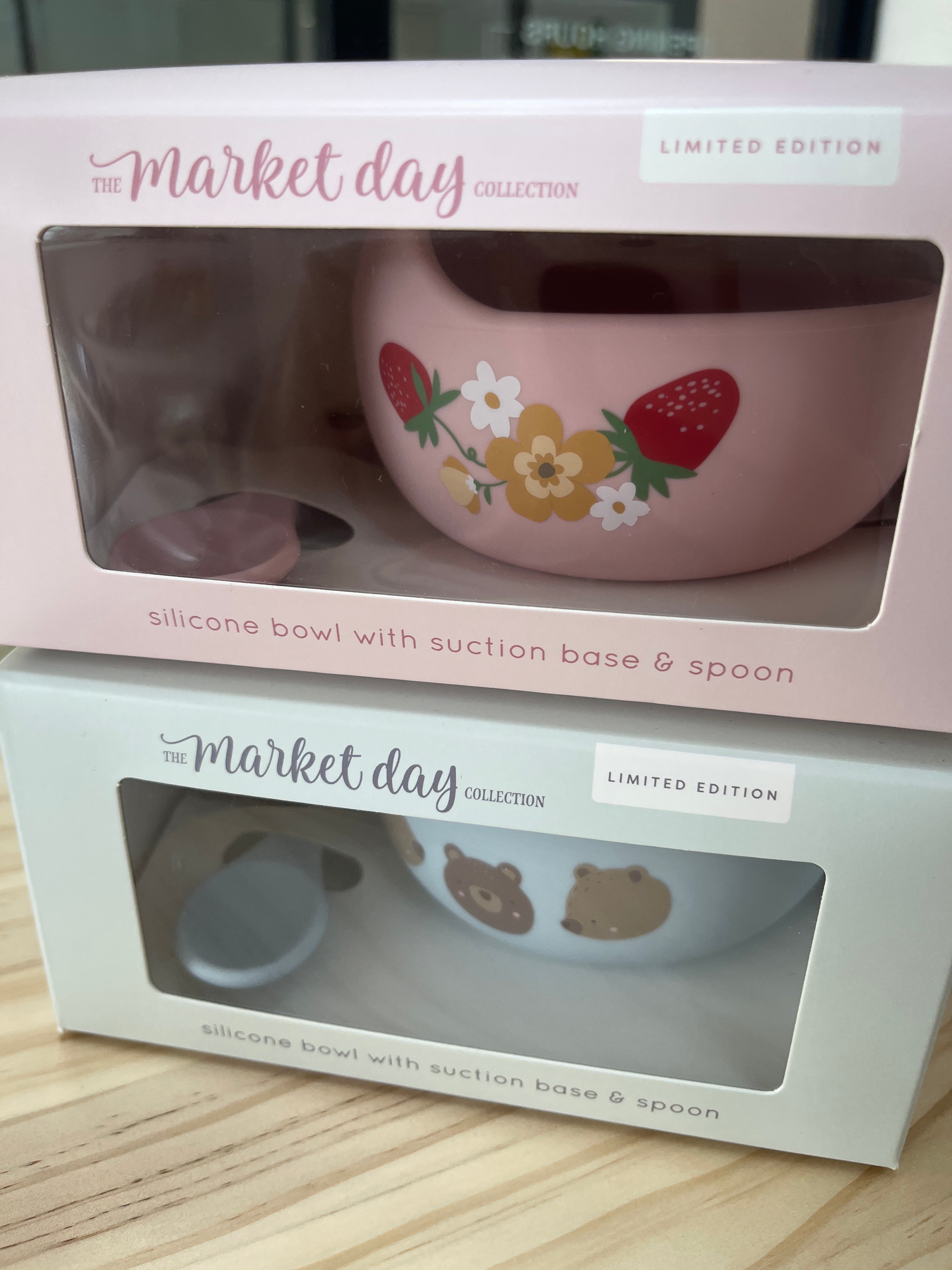 Silicone bowl & spoon