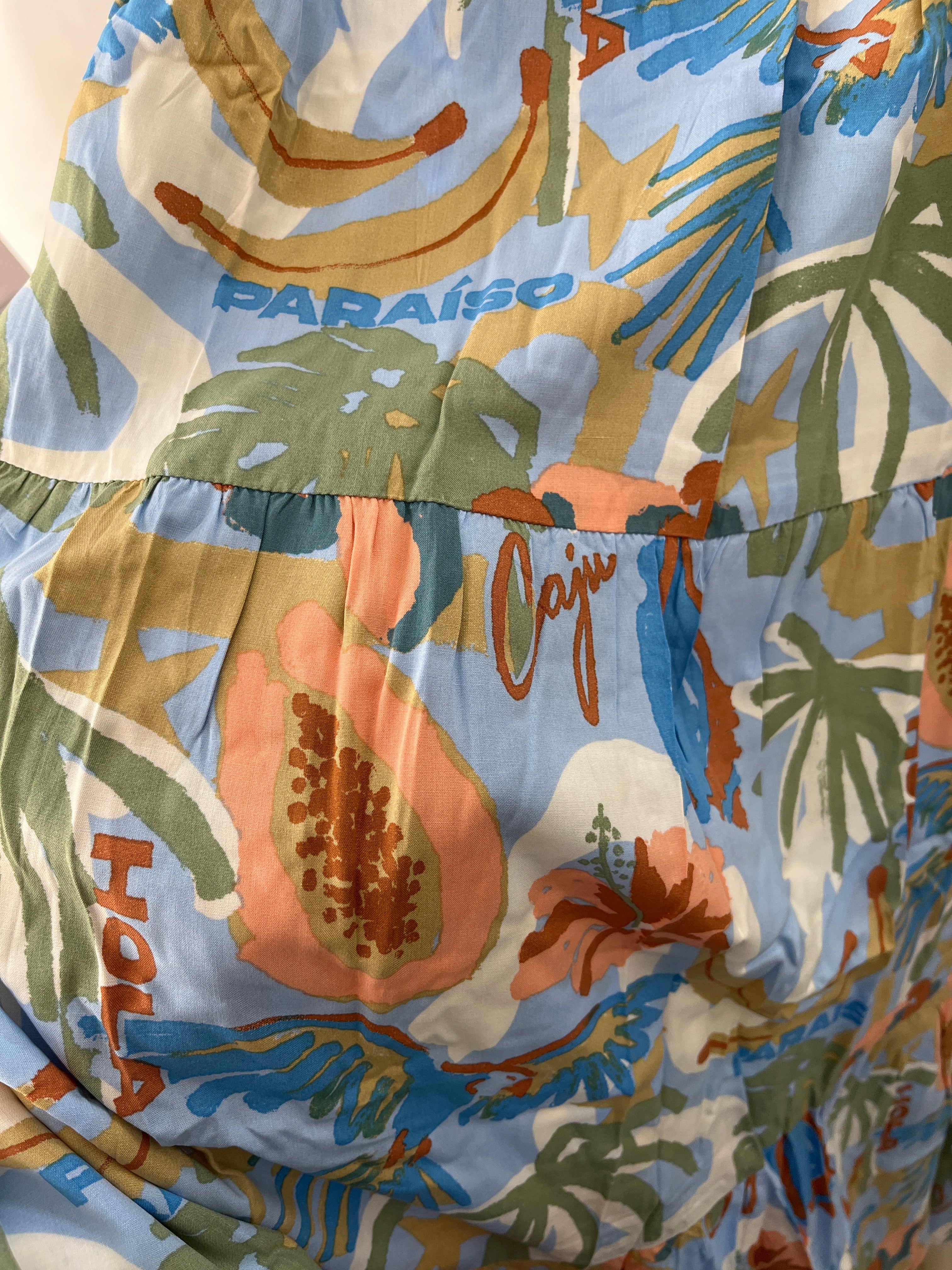 Ellie midi dress paraiso blue