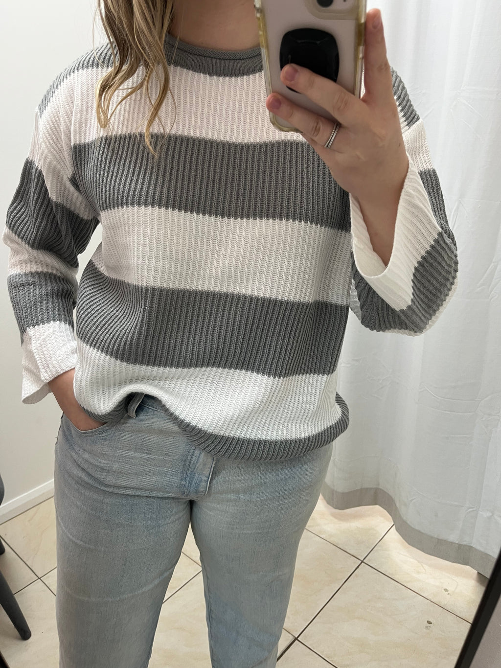 Stripe knit