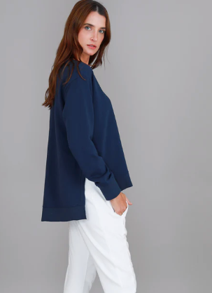 Ulverstone sweater indigo image 1