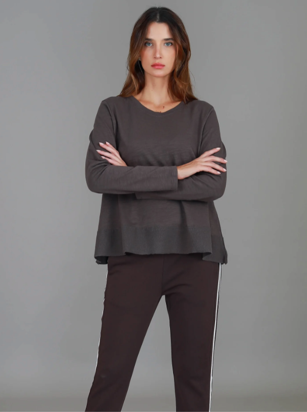 Sonya long sleeve espresso image 0