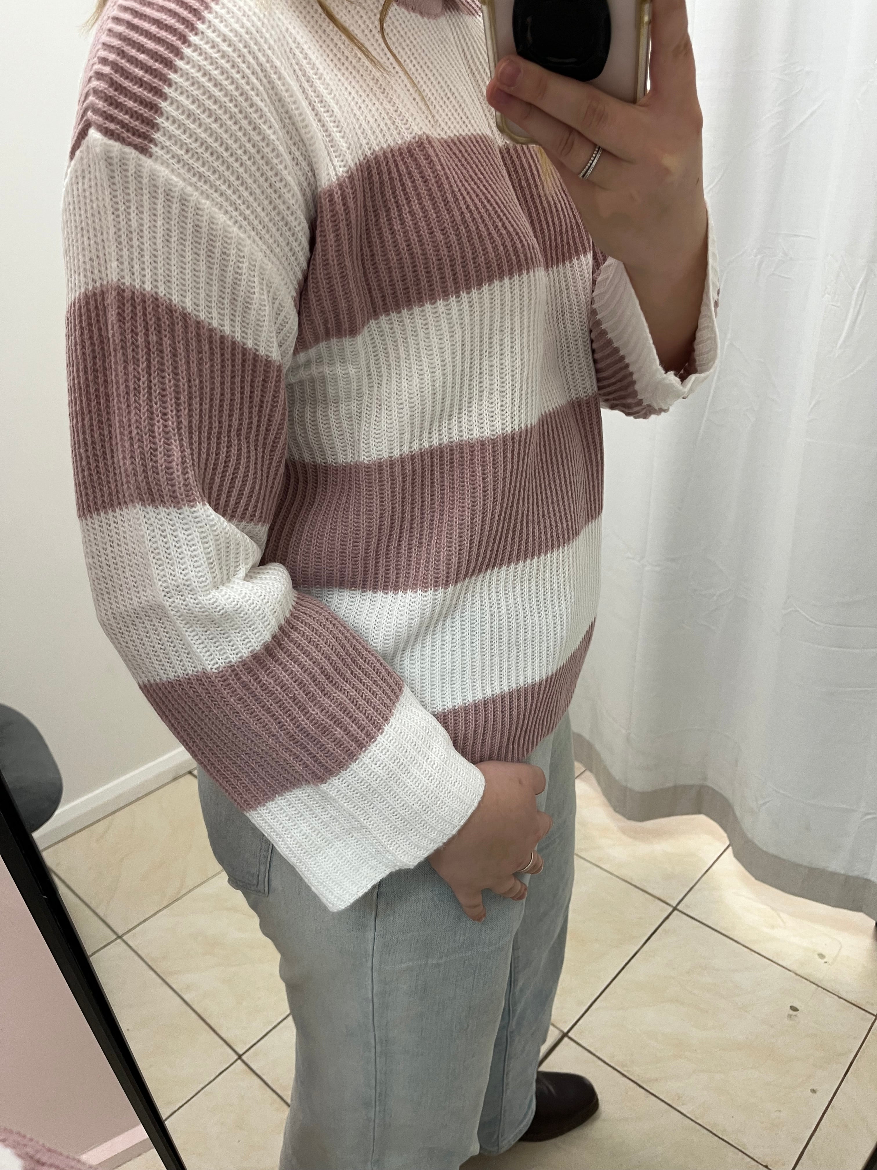 Stripe knit