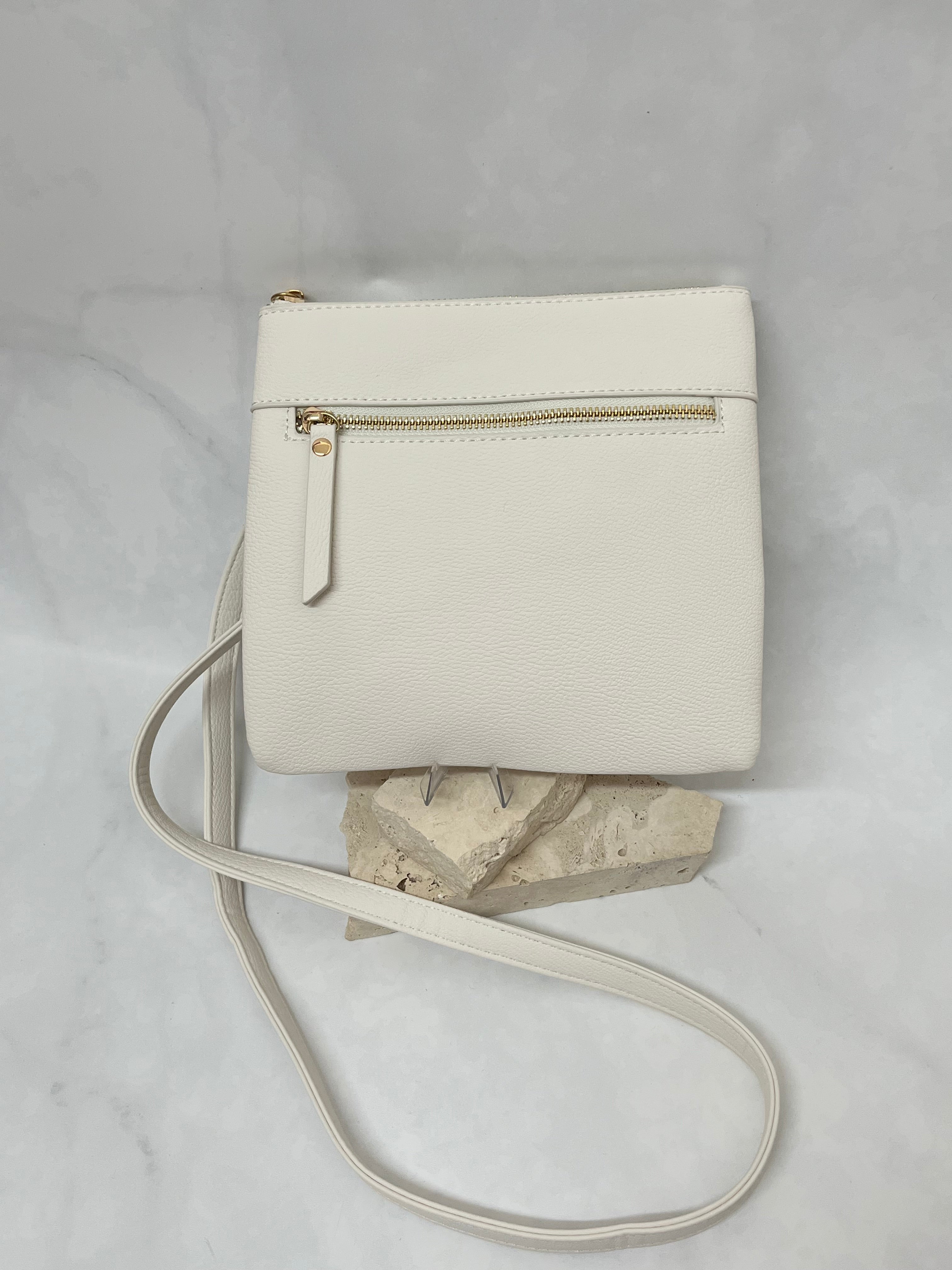 Sand square shoulder bag