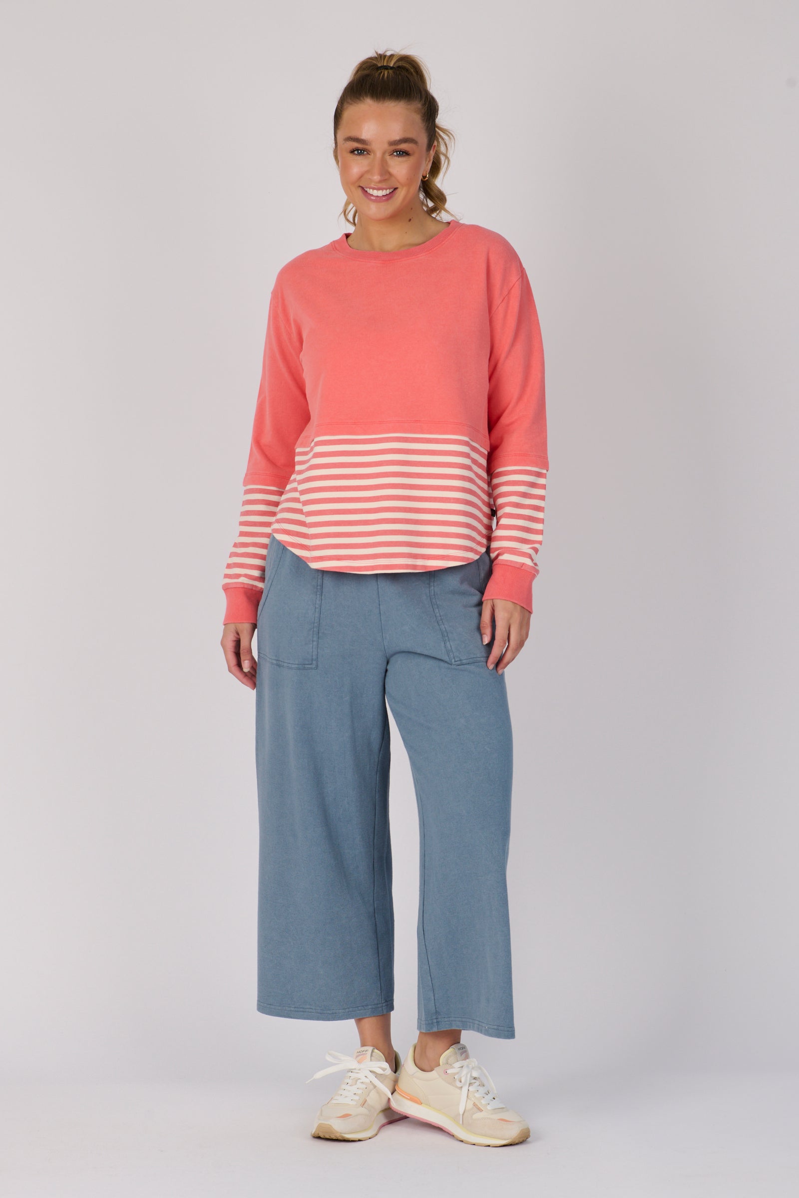 Coral  long sleeve tee image 2