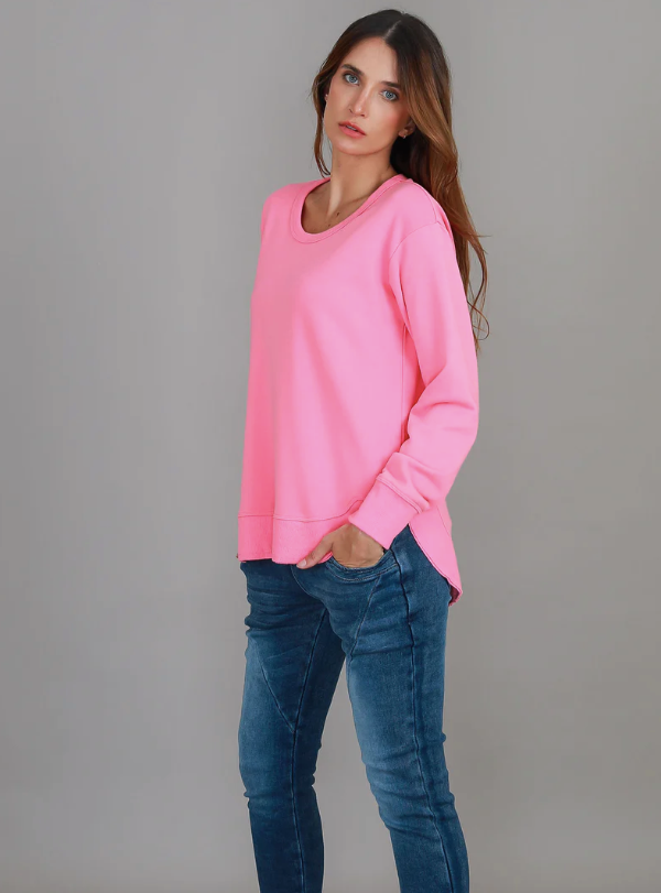 Charlette sweater french rose image 2