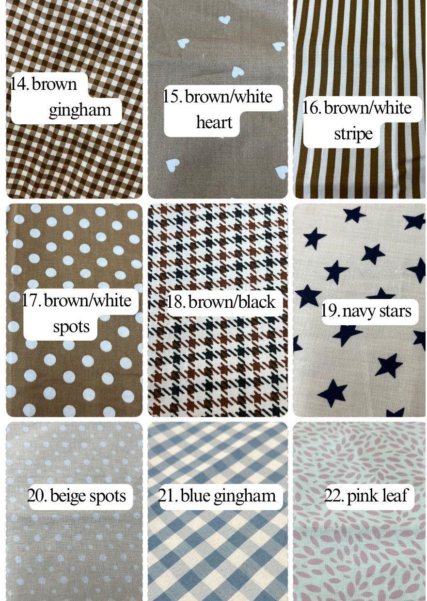 Individual letter bunting