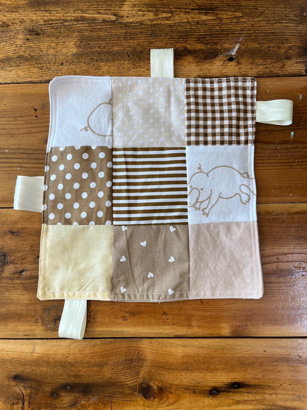 Taggy blanky - brown