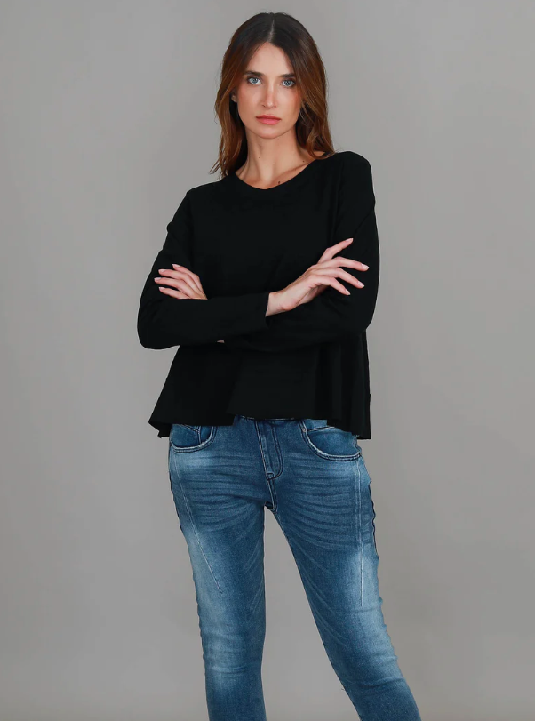 Sonya long sleeve black image 0