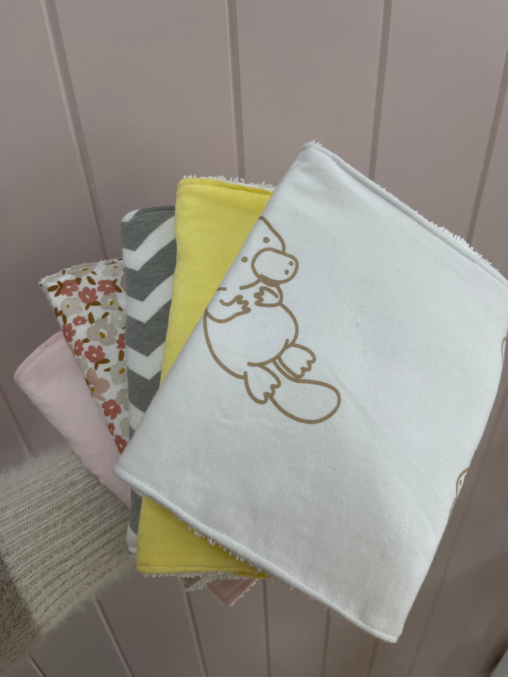 Baby burp cloth