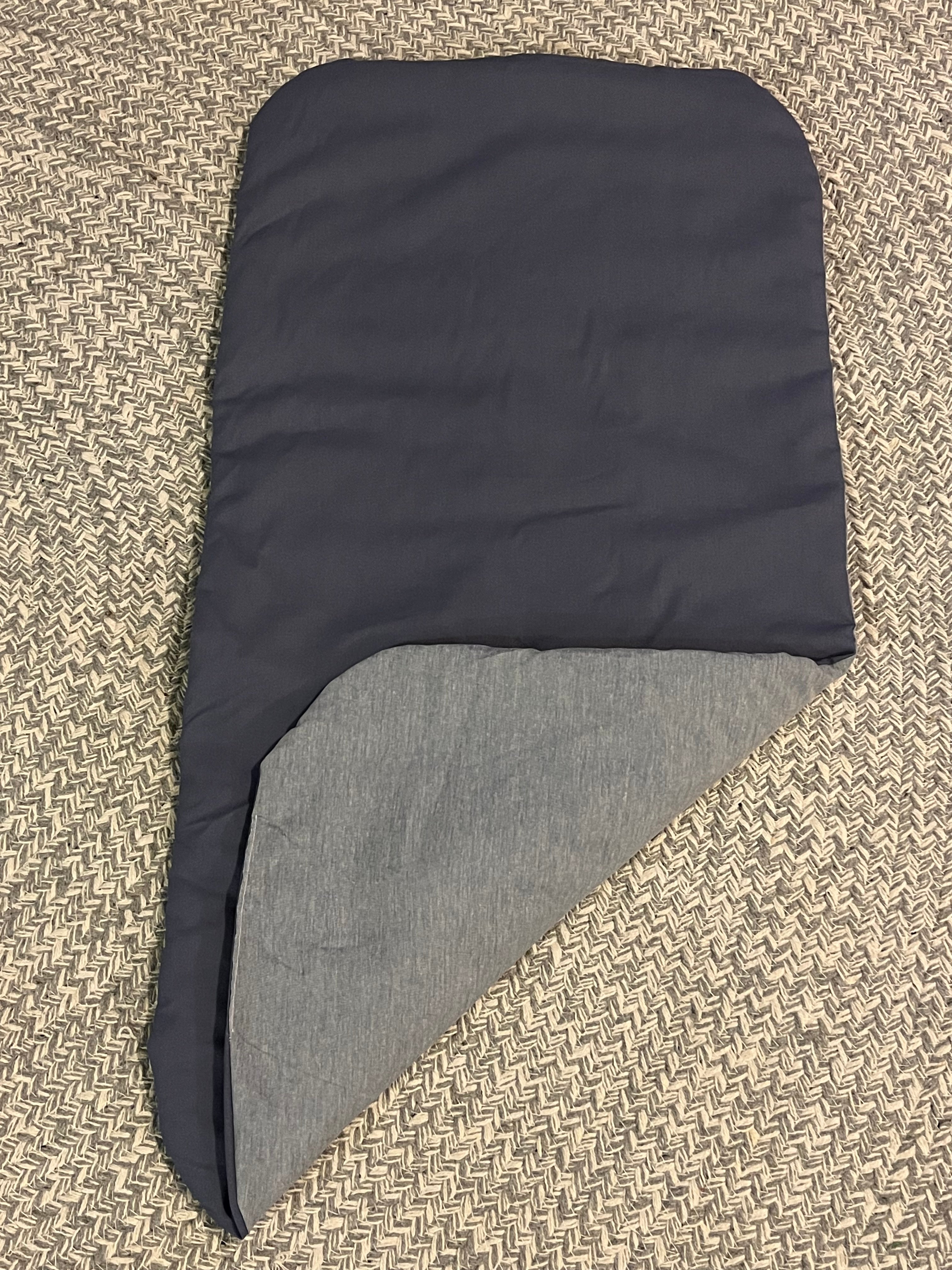 Blue bassinet liner - thin