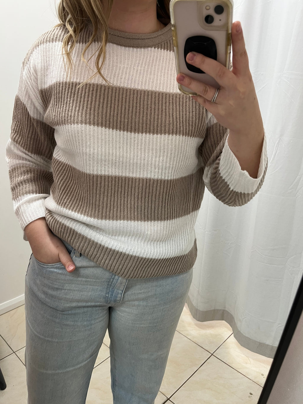 Stripe knit