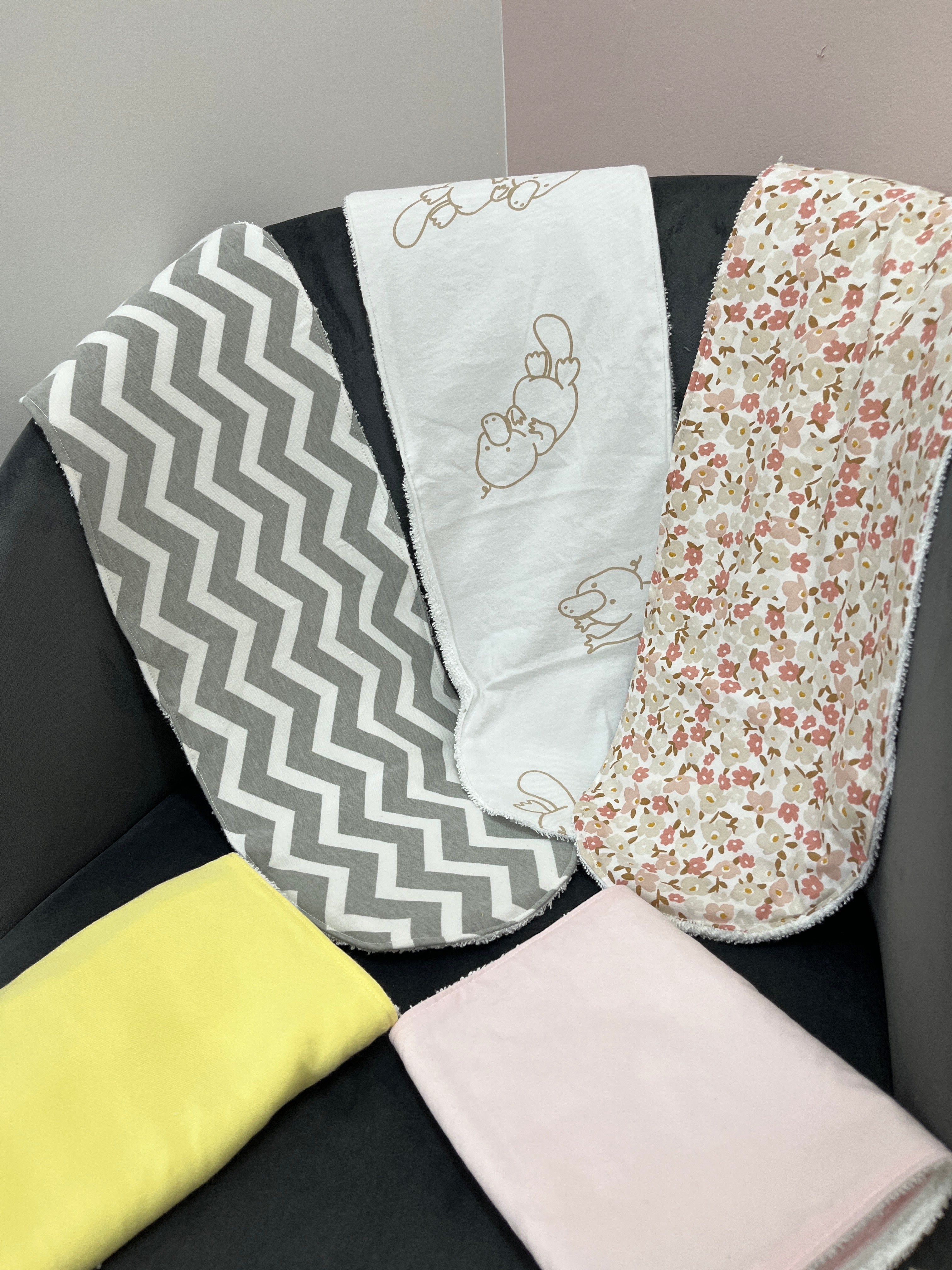 Baby burp cloth