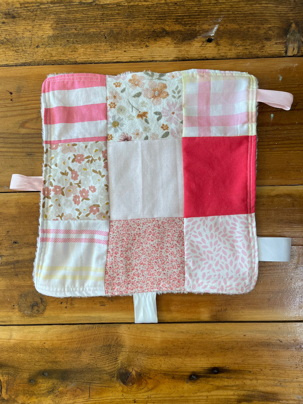 Taggy blanky - pink