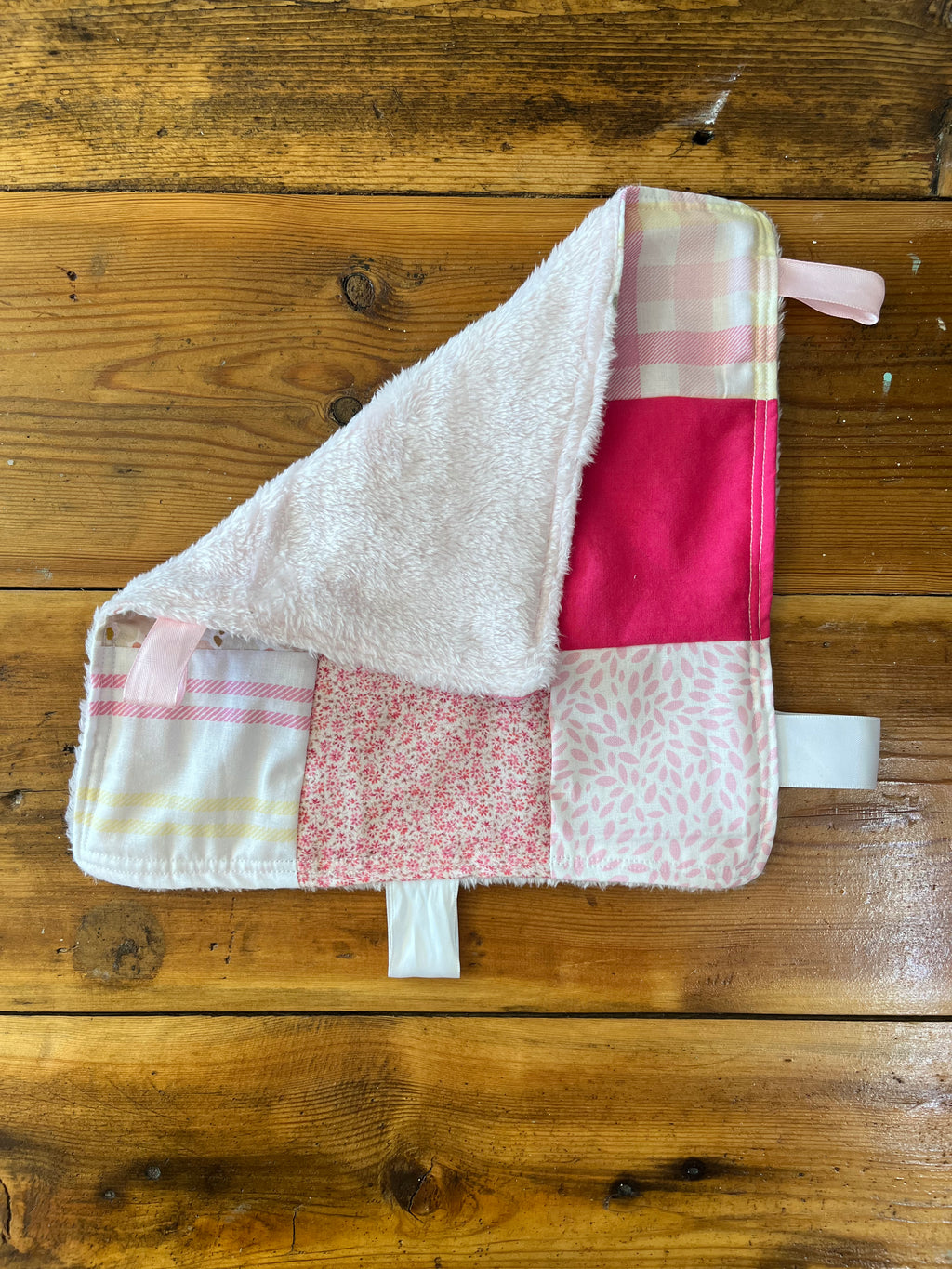 Taggy blanky - pink