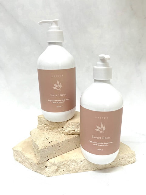 Sweet rose hand & body lotion