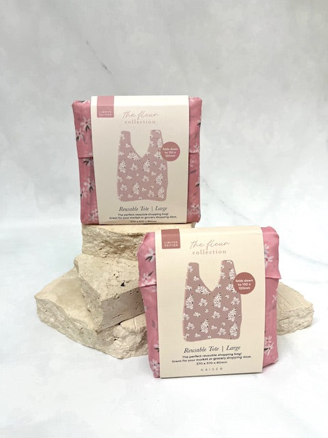 Ditsy daisy reusable tote