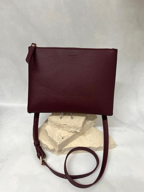 Boysenberry shoulder bag