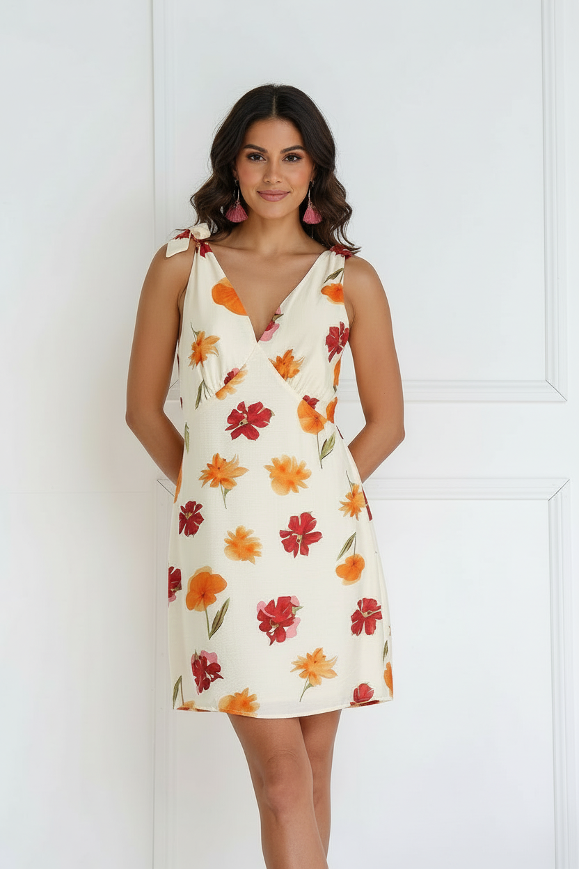 Partridge ivory dress