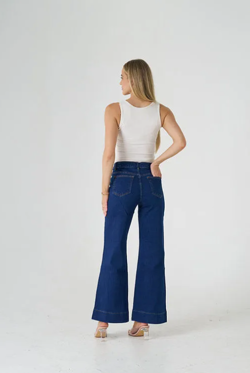 Dark blue jean