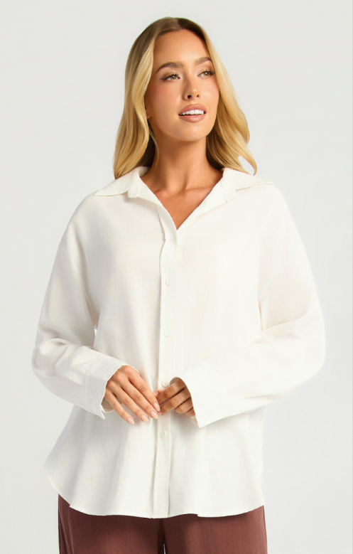 White button shirt