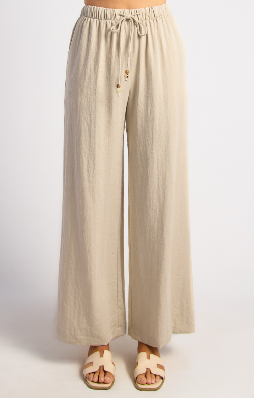 Textured Pants - Stone