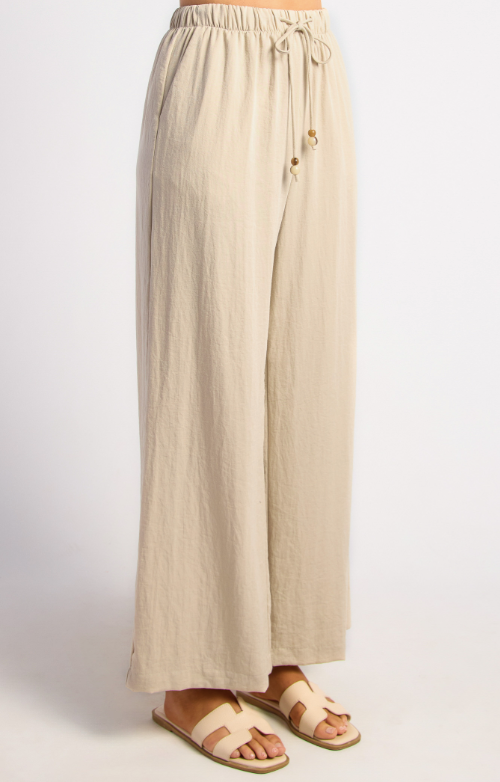 Textured Pants - Stone