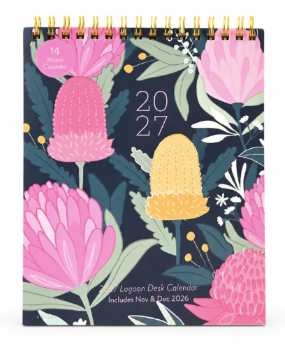 Lagoon 2027 desk calendar