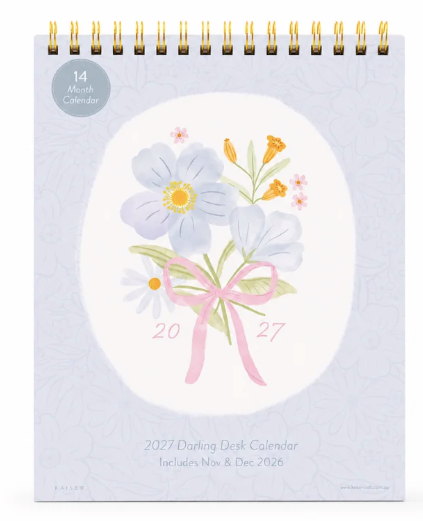 Darling 2027 desk calendar