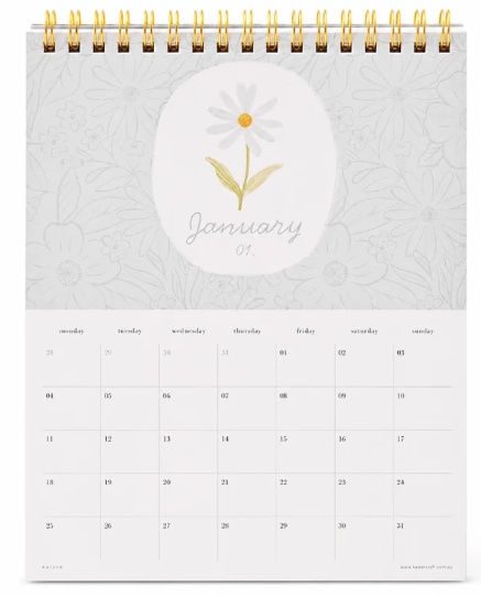 Darling 2027 desk calendar