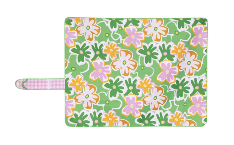 Summer pop picnic rug