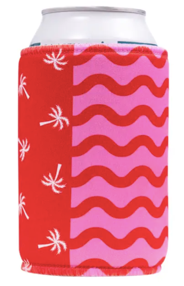 Summer waves stubby cooler