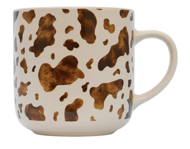 Saddle & bloom cow mug