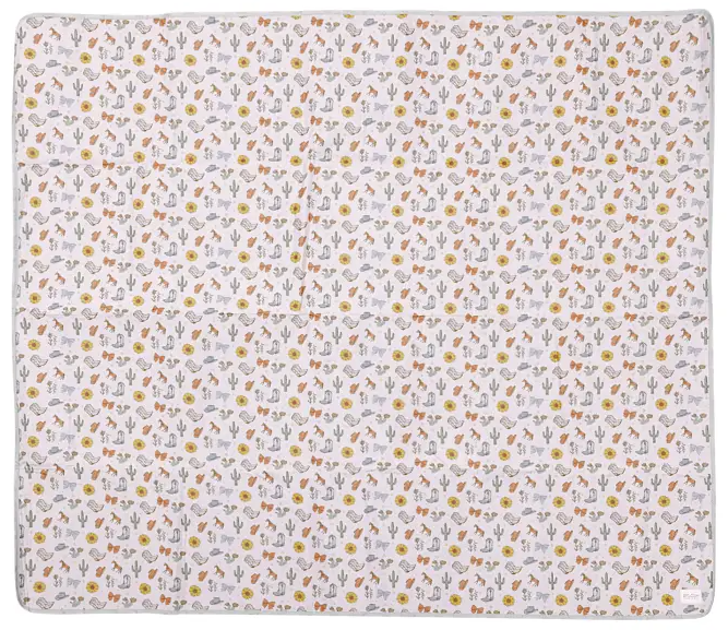 Saddle & bloom picnic rug