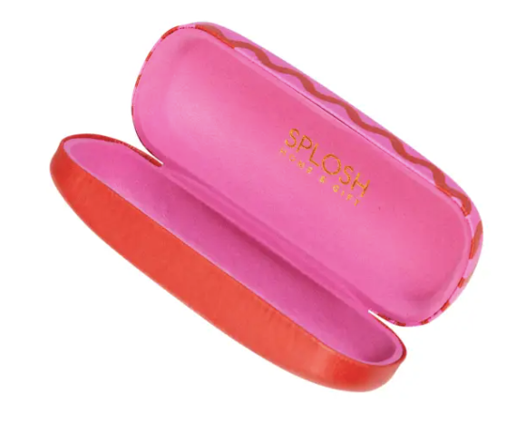 Summer waves sunglasses case