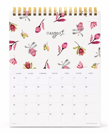 Eucalyptus 2027 desk calendar
