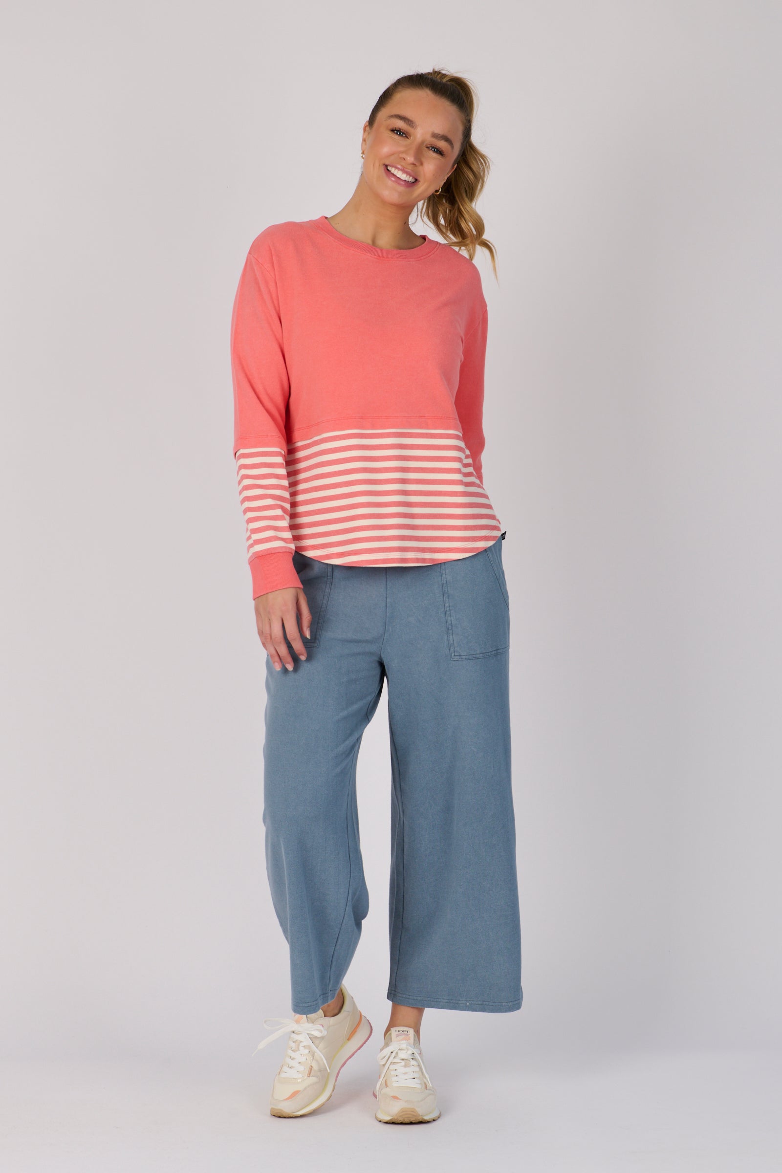 Coral  long sleeve tee image 4